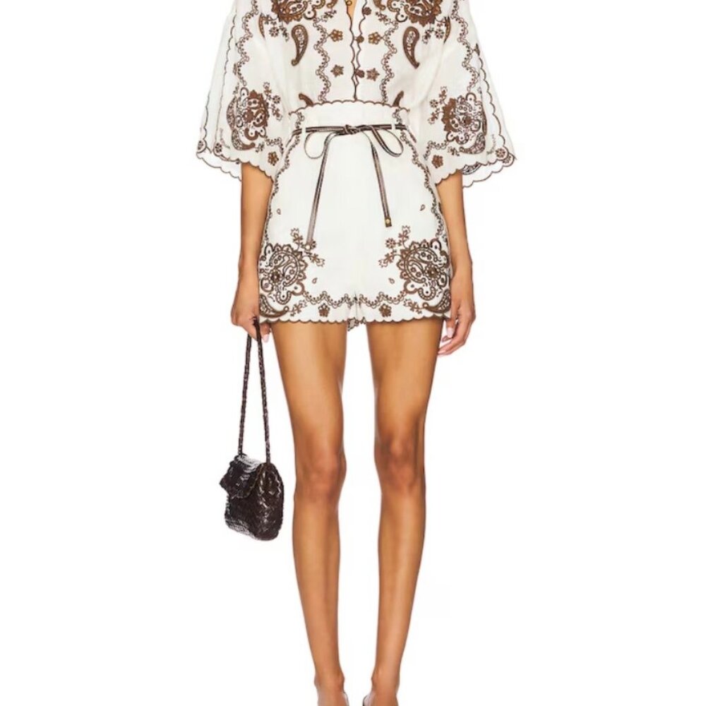 Zimmerman Ascension Embroidered Short